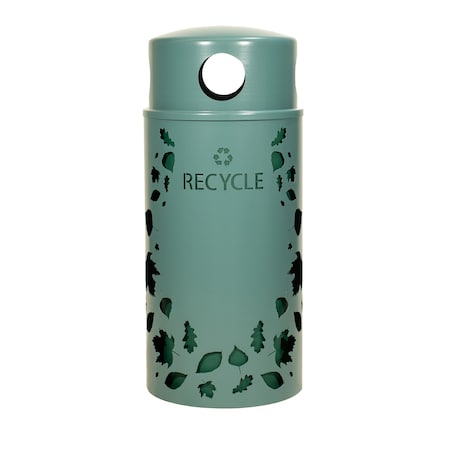 Ex-Cell Kaiser 33-Gal. Nature Series Leaves Recycle unit - Steel, Malachite NS33-LV R MAL